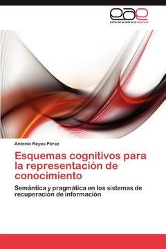 portada esquemas cognitivos para la representaci n de conocimiento (en Inglés)