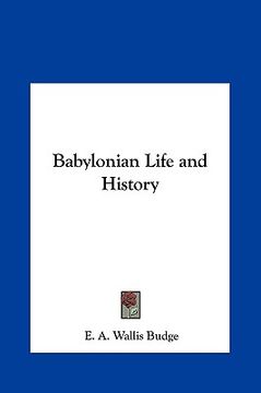 portada babylonian life and history (en Inglés)