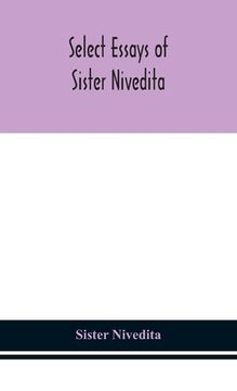 portada Select essays of sister Nivedita (in English)