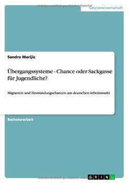 portada Übergangssysteme - Chance oder Sackgasse für Jugendliche? (German Edition)