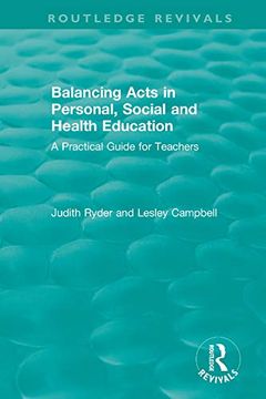 portada Balancing Acts in Personal, Social and Health Education (Routledge Revivals) (en Inglés)