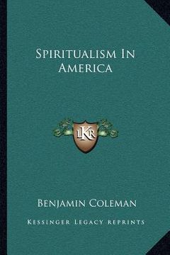 portada spiritualism in america (en Inglés)