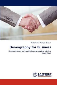 portada demography for business (en Inglés)