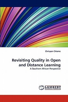 portada revisiting quality in open and distance learning (en Inglés)