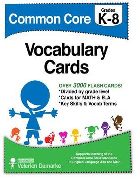 portada Common Core Vocabulary Cards (en Inglés)