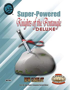 portada Super-Powered: Knights of the Pentangle Deluxe (en Inglés)