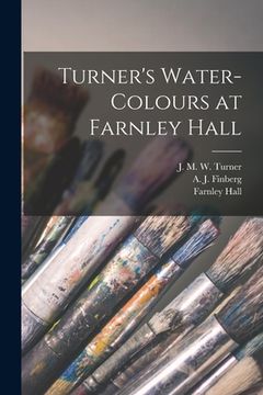portada Turner's Water-colours at Farnley Hall (in English)