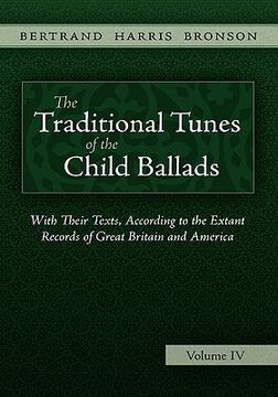 portada the traditional tunes of the child ballads, vol 4