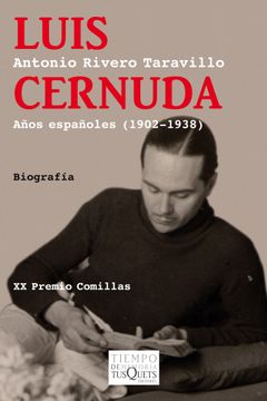 portada Luis Cernuda: Años Españoles (1902-1938)
