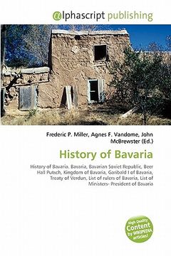 portada history of bavaria (en Inglés)