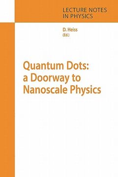portada quantum dots: a doorway to nanoscale physics (en Inglés)
