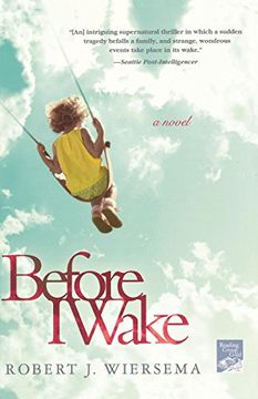 portada Before i Wake: A Novel (Reading Group Gold) 