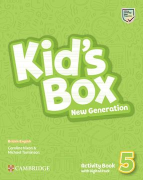 portada Kid's Box New Generation Level 5 Activity Book with Digital Pack British English (in English)