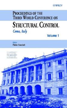 portada proceedings of the third world conference on structural control (en Inglés)