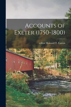portada Accounts of Exeter (1750-1800) (en Inglés)