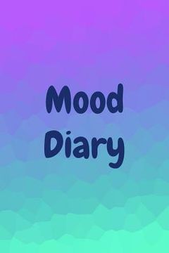 portada Mood Diary: Calming Cool Pastel Colors (en Inglés)