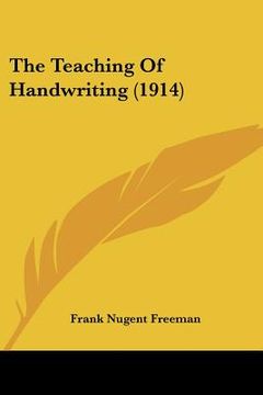 portada the teaching of handwriting (1914)