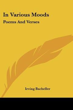 portada in various moods: poems and verses (en Inglés)