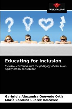 portada Educating for inclusion (en Inglés)