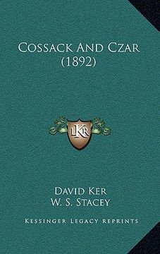 portada cossack and czar (1892) (en Inglés)