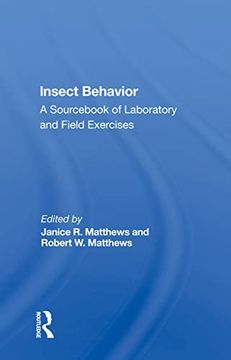 portada Insect Behavior: A Sourcebook of Laboratory and Field Exercises 