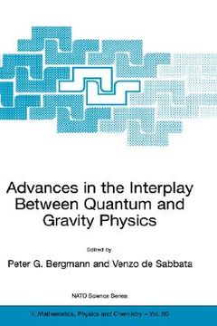 portada advances in the interplay between quantum and gravity physics (en Inglés)