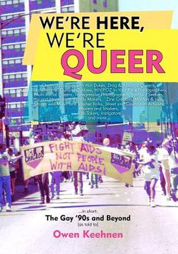 portada we're here, we're queer (in English)