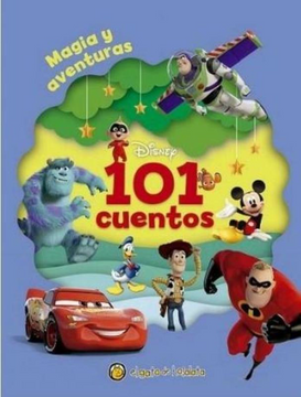 portada 101 Cuentos disney magia y aventuras (in Spanish)