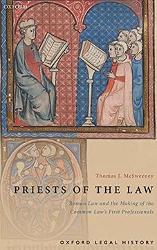portada Priests of the Law: Roman law and the Making of the Common Law'S First Professionals (Oxford Legal History) 