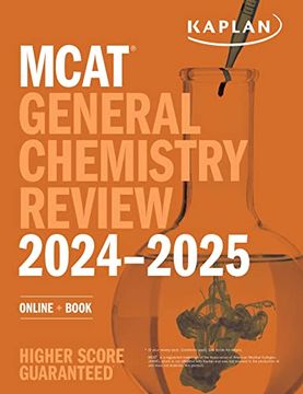 portada Mcat General Chemistry Review 2024-2025: Online + Book (Kaplan Test Prep) (in English)