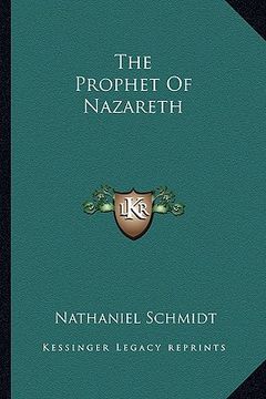 portada the prophet of nazareth (en Inglés)