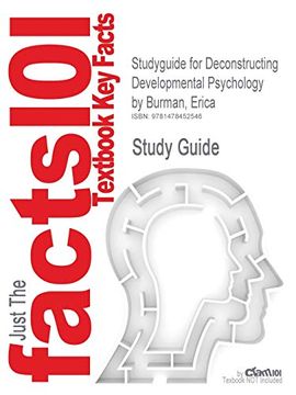 portada Studyguide for Deconstructing Developmental Psychology by Burman, Erica, Isbn 9780415395625 