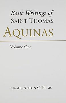 portada Basic Writings of Saint Thomas Aquinas (in English)