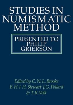 portada Studies in Numismatic Method: Presented to Philip Grierson (in English)