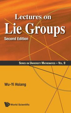 portada Lectures on lie Groups: Second Edition: 9 (Series on University Mathematics) (en Inglés)