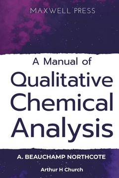 portada A Manual of Qualitative Chemical Analysis (in English)