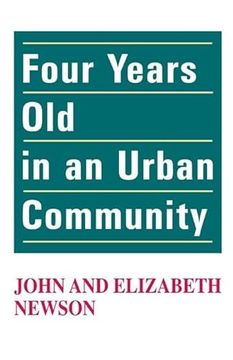 portada Four Years old in an Urban Community (en Inglés)
