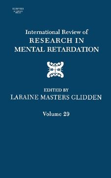 portada International Review of Research in Mental Retardation (in English)