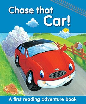 portada Chase That Car! A First Reading Adventure Book (en Inglés)