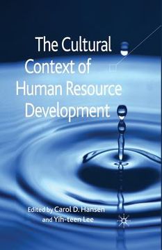 portada The Cultural Context of Human Resource Development (en Inglés)