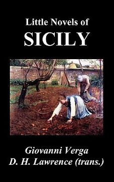 portada little novels of sicily (novelle rusticane) (en Inglés)