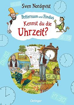 portada Pettersson und Findus. Kennst du die Uhrzeit? (in German)
