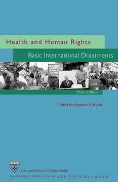portada health and human rights: basic international documents, third edition (en Inglés)