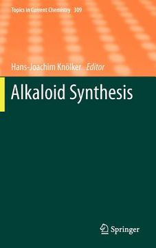portada alkaloid synthesis
