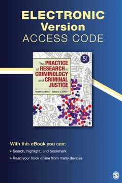 portada The Practice of Research in Criminology and Criminal Justice Electronic Version (en Inglés)