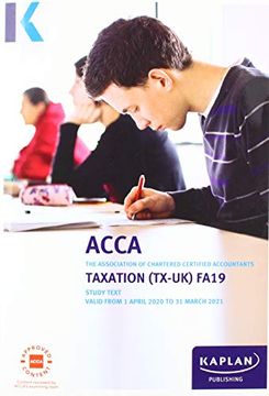 portada Taxation (Tx-Uk) (Fa19) - Study Text (en Inglés)