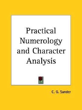 portada practical numerology and character analysis (en Inglés)