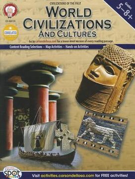 portada world civilizations and cultures, grades 5 - 8