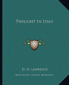 portada twilight in italy (en Inglés)