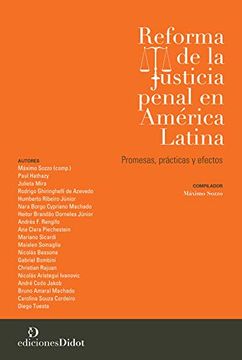 portada Reforma de la Justicia Penal en America Latina.